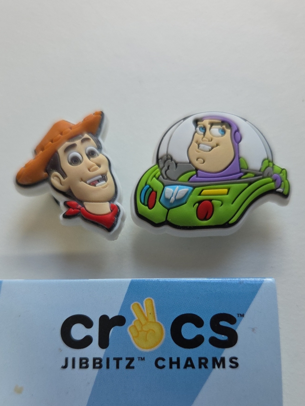 Crocs Jibbitz Toy Story Woody & Buzz Lightyear Charm Set